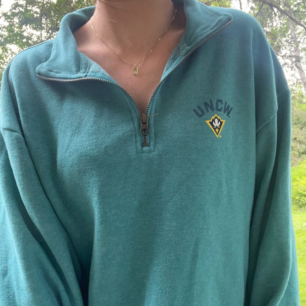 UNCW (University of North Carolina Wilmington) Ocean Blue Quarter Zip